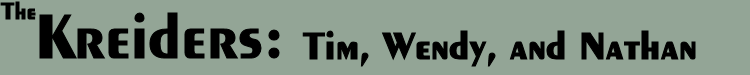 Kreider Family Webpage