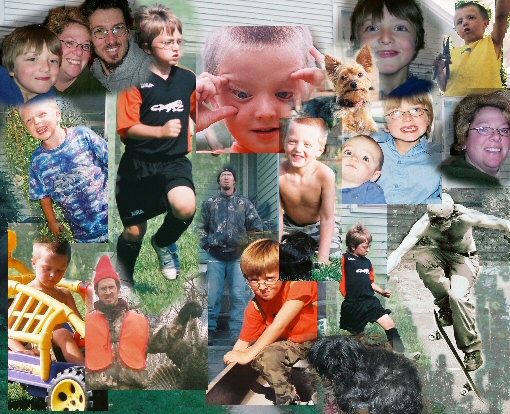Kreider Family Photo Collage
