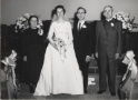  Esther Kreider, Pat Hollenbeck Kreider, Ellis Kreider, Ethan Kreider at the wedding of Ellis and Pat.